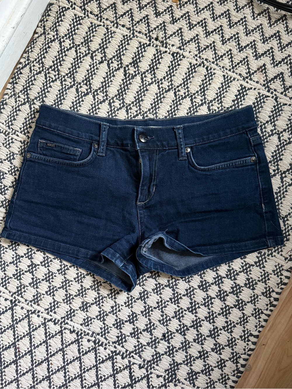 Joe's Low Rise Jean Shorts - Dark Indigo